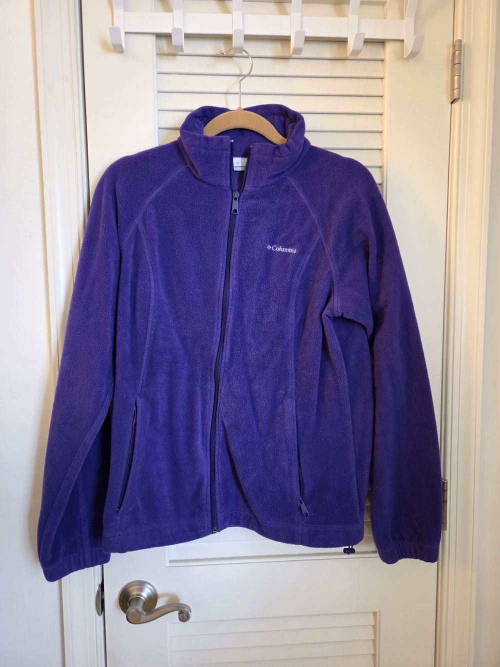 Columbia Women's Purple Fleece Jacket